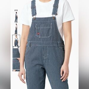 Dickies Women's Striped Overalls